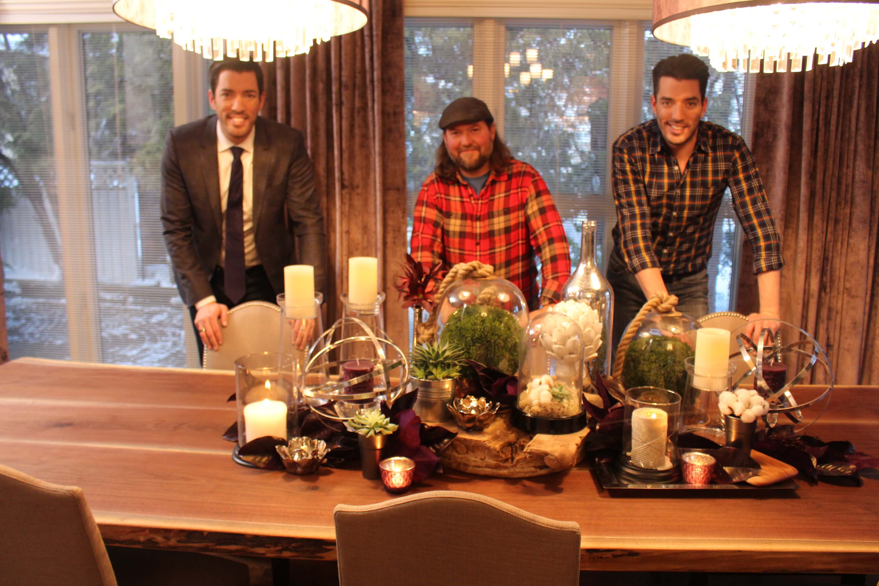 Living Wood Design creates custom pieces for the Property Brothers